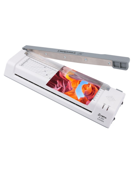Olympia 3130 Laminator Laminator Na Zimno/Gorąco 250 Mm/Min Biały