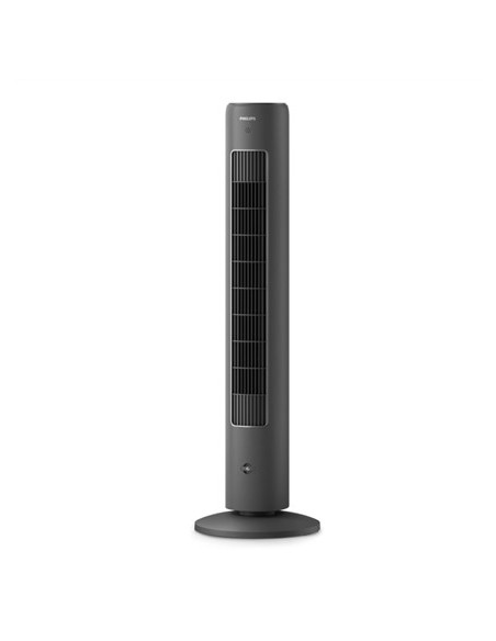 Philips | Cx5535/11 | Wentylator Wieżowy | Ciemnoszary | Średnica 31 Cm | Liczba Biegów: 3 | Oscylacja | Tak