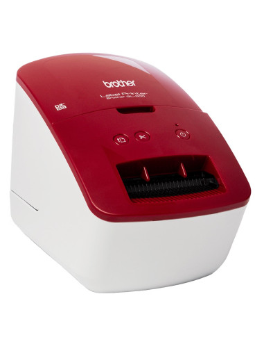 Brother Ql-600Rxx1 Drukarka Etykiet Bezpośrednio Termiczny 300 X 600 Dpi 71 Mm/S Przewodowa Dk