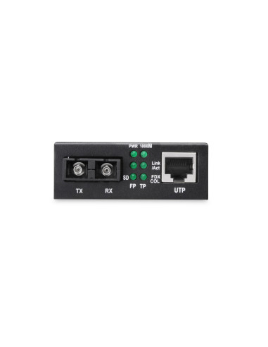 Digitus Gigabitowy Konwerter Mediów, Rj45 / Sc