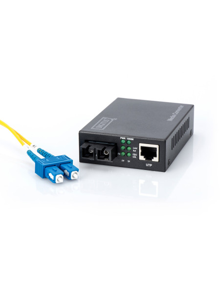 Digitus Gigabitowy Konwerter Mediów, Rj45 / Sc