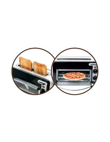 Tefal Tl6008 2 Kaw. 1300 W Aluminium, Czarny