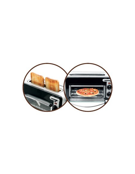 Tefal Tl6008 2 Kaw. 1300 W Aluminium, Czarny