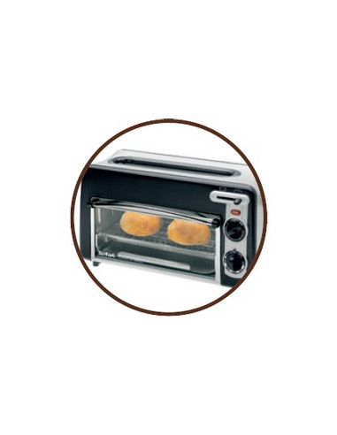 Tefal Tl6008 2 Kaw. 1300 W Aluminium, Czarny