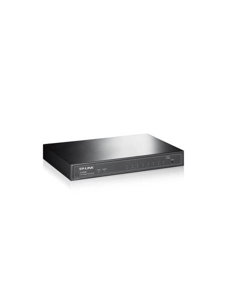 Tp-Link Omada Sg2008 Łącza Sieciowe Zarządzany L2/L2+ Gigabit Ethernet (10/100/1000) Czarny