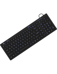 Keysonic Ksk-6031Inel-B (De) Klawiatura Przemysłowy Usb Qwertz Niemiecki Czarny