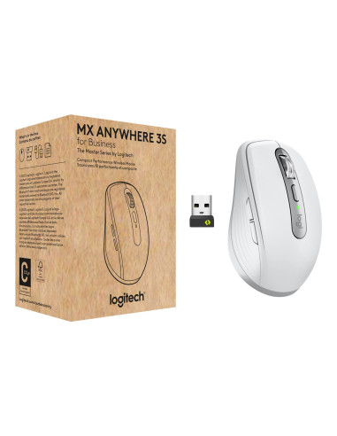 Logitech Mx Anywhere 3S For Business Myszka Biuro Po Prawej Stronie Rf Wireless + Bluetooth Laser 8000 Dpi