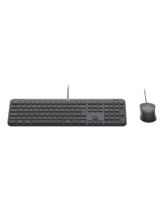 Logitech 920-013343 Klawiatura Dołączona Myszka Dom/Biuro Usb Qwertz Niemiecki Grafitowy 2