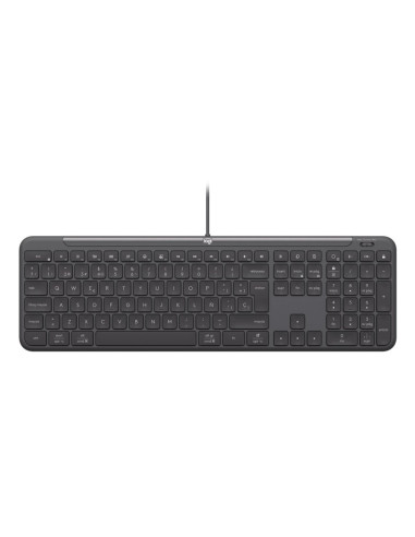 Logitech 920-013343 Klawiatura Dołączona Myszka Dom/Biuro Usb Qwertz Niemiecki Grafitowy
