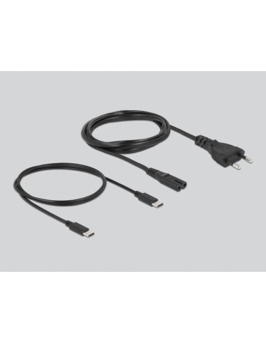 Delock Ładowarka 2 X Usb Type-C Pd 3.0 + 1 X Usb Typ-A Moc 60 W