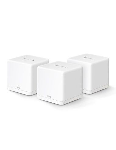 Mercusys Halo H60X Dual-Band (2.4 Ghz/5 Ghz) Wi-Fi 6 (802.11Ax) Biały 2 Wewnętrzne