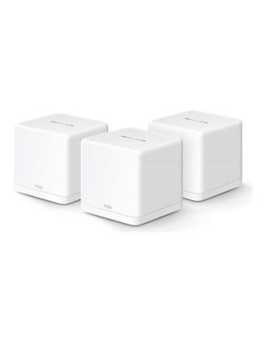 Mercusys Halo H60X Dual-Band (2.4 Ghz/5 Ghz) Wi-Fi 6 (802.11Ax) Biały 2 Wewnętrzne