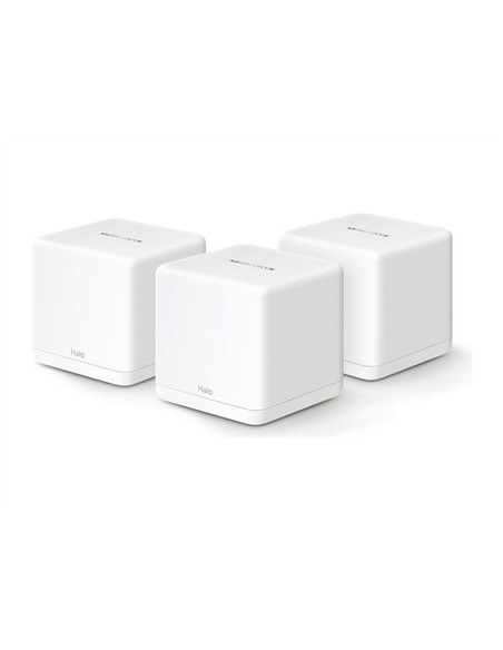 Mercusys Halo H60X Dual-Band (2.4 Ghz/5 Ghz) Wi-Fi 6 (802.11Ax) Biały 2 Wewnętrzne