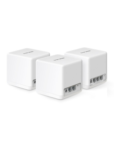 Mercusys Halo H60X Dual-Band (2.4 Ghz/5 Ghz) Wi-Fi 6 (802.11Ax) Biały 2 Wewnętrzne