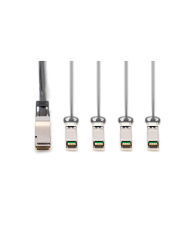Digitus Kabel Bezpośrednio Podłączany 40G Qsfp+ Do 4 X Sfp+ 2 M