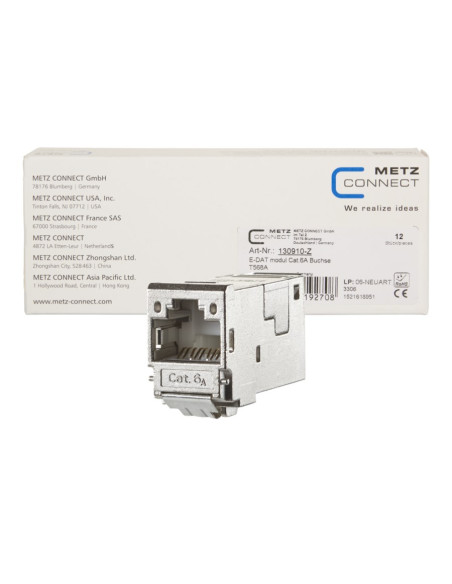 Metz Connect 130910-Z Wtyczka Rj-45 Metaliczny
