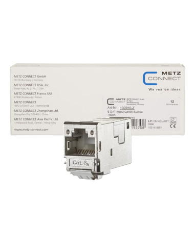 Metz Connect 130910-Z Wtyczka Rj-45 Metaliczny