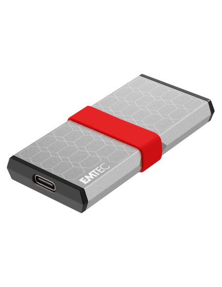 Emtec X205 Mini 256 Gb Usb Type-C Usb 3.2 Gen 2X2 Srebrny