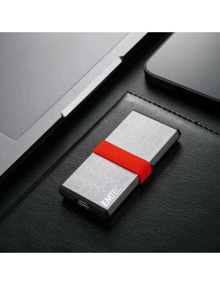 Emtec X205 Mini 256 Gb Usb Type-C Usb 3.2 Gen 2X2 Srebrny