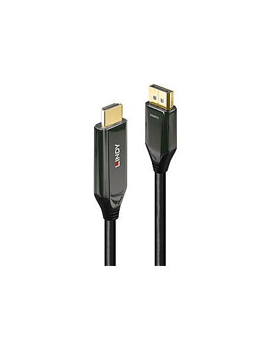 Lindy 40932 Adapter Kablowy 3 M Displayport Hdmi Czarny
