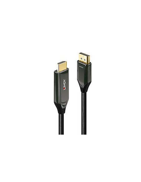 Lindy 40932 Adapter Kablowy 3 M Displayport Hdmi Czarny