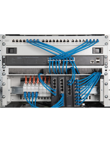 Digitus Panel Na Szynę Din Do Montażu W Szafie Typu Rack 482,6 Mm (19"), 3U