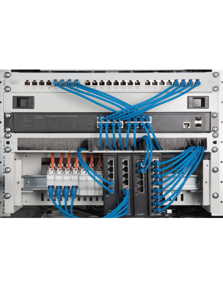 Digitus Panel Na Szynę Din Do Montażu W Szafie Typu Rack 482,6 Mm (19"), 3U