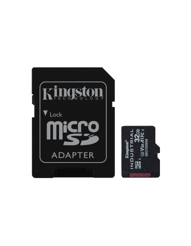 Kingston Technology Industrial 32 Gb Minisdhc Uhs-I Klasa 10