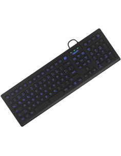 Keysonic Ksk-8031Inel-B (De) Klawiatura Przemysłowy Usb Qwertz Niemiecki Czarny