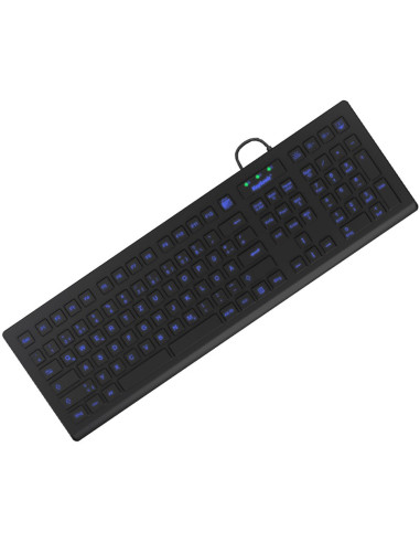 Keysonic Ksk-8031Inel-B (De) Klawiatura Przemysłowy Usb Qwertz Niemiecki Czarny
