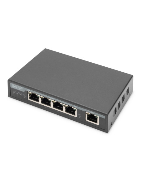Digitus 4-Portowy Gigabit 4Ppoe Przedłużacz/Extender, 802.3At, 60 W