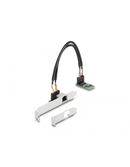 Delock Konwerter M.2 Z Kluczem B+M 1 X Rj45 2,5 Gigabit Lan