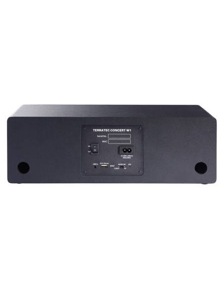 Terratec Concert W1 Przenośny Głośnik Stereo Czarny 20 W