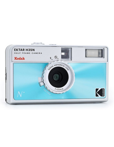 Kodak Ektar H35N Kompaktowa Kamera Filmowa 35 Mm Niebieski, Srebrny