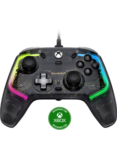 Gamesir Kaleid Czarny, Przezroczysty Usb Gamepad Analogowa/Cyfrowa Xbox One, Xbox Series S, Xbox Series X