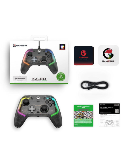 Gamesir Kaleid Czarny, Przezroczysty Usb Gamepad Analogowa/Cyfrowa Xbox One, Xbox Series S, Xbox Series X