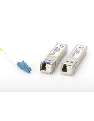 Digitus Moduł Dwukierunkowy Sfp+ 10 Gb/S, Jednomodowy, Tx1270/Rx1330, 10 Km