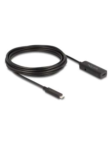 Delock 80028 Kabel Usb Usb 3.2 Gen 2 (3.1 Gen 2) 5 M Usb C Czarny