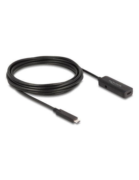 Delock 80028 Kabel Usb Usb 3.2 Gen 2 (3.1 Gen 2) 5 M Usb C Czarny