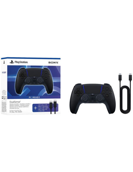 Kontroler Bezprzewodowy Ps5 Sony Dualsense Midnight Black +Kabel Usb