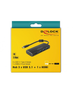 Delock 63931 Stacja Dokująca Usb 3.2 Gen 1 (3.1 Gen 1) Type-C Czarny 2
