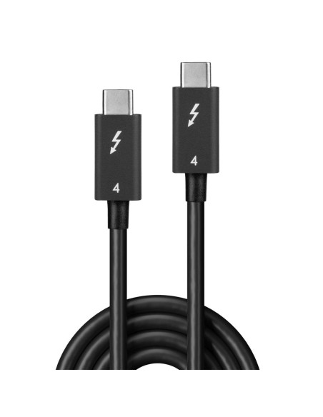 Lindy 31120 Kabel Thunderbolt 1 M 40 Gbit/S Czarny