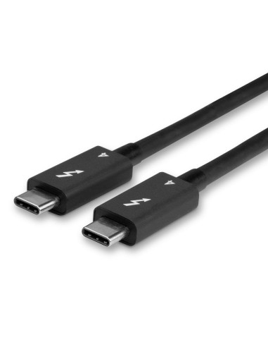 Lindy 31120 Kabel Thunderbolt 1 M 40 Gbit/S Czarny