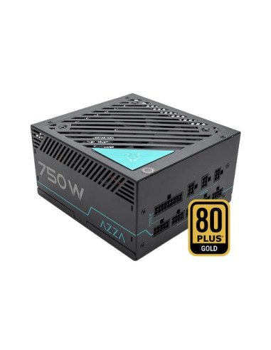 Azza Psaz-750G Moduł Zasilaczy 750 W 20+4 Pin Atx Atx Czarny