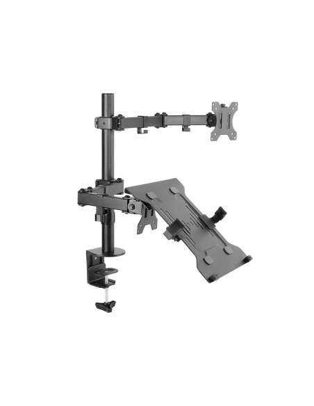 Equip 650119 Uchwyt / Stojak Do Monitorów 81,3 Cm (32") Biurko Czarny