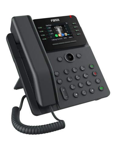 Fanvil V62W Telefon Voip Czarny 12 Linii Lcd