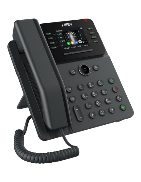 Fanvil V62W Telefon Voip Czarny 12 Linii Lcd