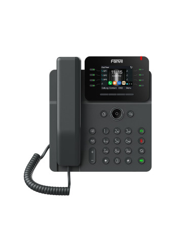 Fanvil V62W Telefon Voip Czarny 12 Linii Lcd