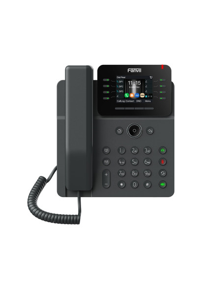 Fanvil V62W Telefon Voip Czarny 12 Linii Lcd