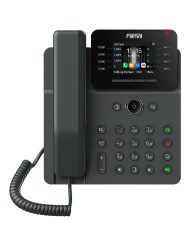 Fanvil V62W Telefon Voip Czarny 12 Linii Lcd